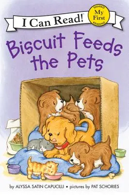 Biscuit da de comer a las mascotas - Biscuit Feeds the Pets