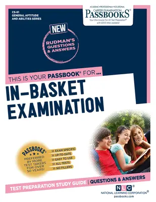 Examen en Canasta (Cs-61): Passbooks Study Guidevolume 61 - In-Basket Examination (Cs-61): Passbooks Study Guidevolume 61