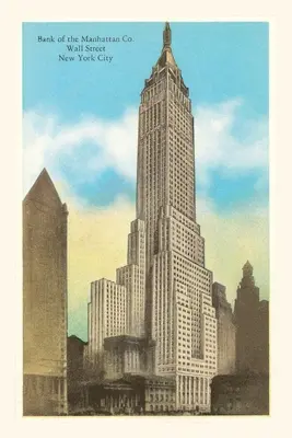 Diario Vintage Bank of Manhattan, Nueva York - Vintage Journal Bank of Manhattan, New York City