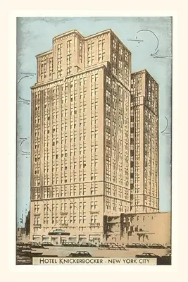 Diario Vintage Hotel Knickerbocker, Nueva York - Vintage Journal Hotel Knickerbocker, New York City