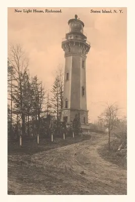 Diario Vintage Richmond Lighthouse, Staten Island - Vintage Journal Richmond Lighthouse, Staten Island