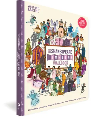 Libro de pared de la cronología de Shakespeare: Despliegue las obras completas de Shakespeare: ¡un teatro, treinta y ocho dramas! - The Shakespeare Timeline Wallbook: Unfold the Complete Plays of Shakespeare--One Theater, Thirty-Eight Dramas!