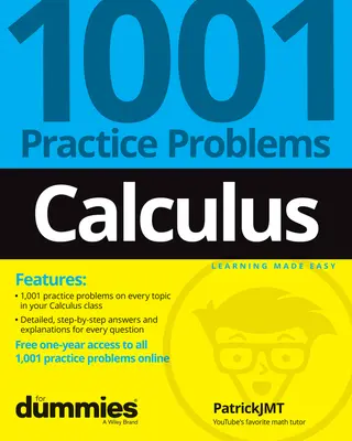 Cálculo: 1001 Problemas Prácticos para Dummies (+ Práctica Online Gratuita) - Calculus: 1001 Practice Problems for Dummies (+ Free Online Practice)