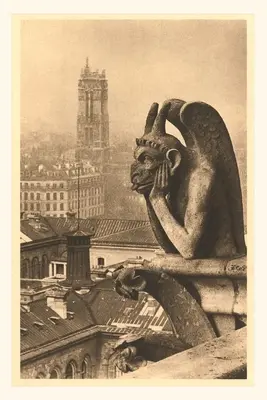 Diario Vintage Gárgolas en Notre Dame - Vintage Journal Gargoyles on Notre Dame
