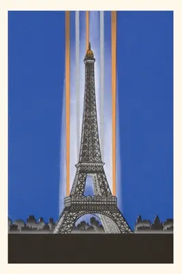 Diario Vintage Torre Eiffel Art Deco - Vintage Journal Art Deco Eiffel Tower