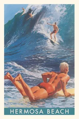 Diario Vintage Hermosa Beach, Surfers - Vintage Journal Hermosa Beach, Surfers