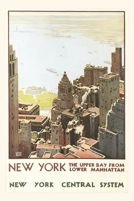 Diario Vintage Manhattan Travel Poster - Vintage Journal Manhattan Travel Poster