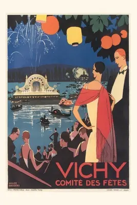 Vintage Journal Cartel del Festival de Vichy - Vintage Journal Poster for Vichy Festival