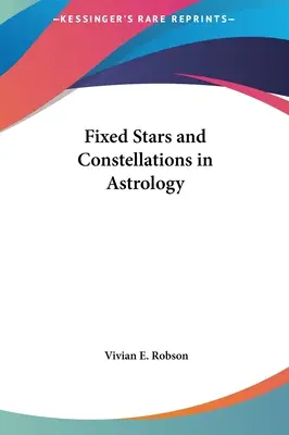 Estrellas fijas y constelaciones en astrología - Fixed Stars and Constellations in Astrology