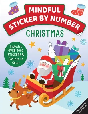 Mindful Sticker by Number: Christmas: