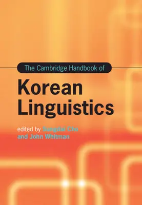 Manual Cambridge de lingüística coreana - The Cambridge Handbook of Korean Linguistics