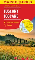 Toscana Mapa Marco Polo - Tuscany Marco Polo Map