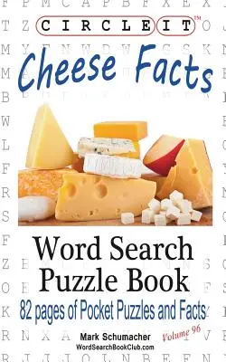Encierra en un círculo, Queso, Sopa de letras, Puzzle - Circle It, Cheese Facts, Word Search, Puzzle Book
