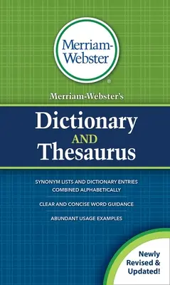 Diccionario y Tesauro Merriam-Webster - Merriam-Webster's Dictionary and Thesaurus