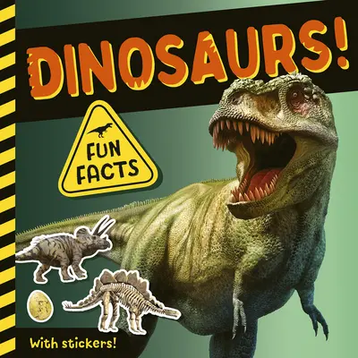 ¡Dinosaurios! Datos curiosos con pegatinas - Dinosaurs!: Fun Facts! with Stickers!