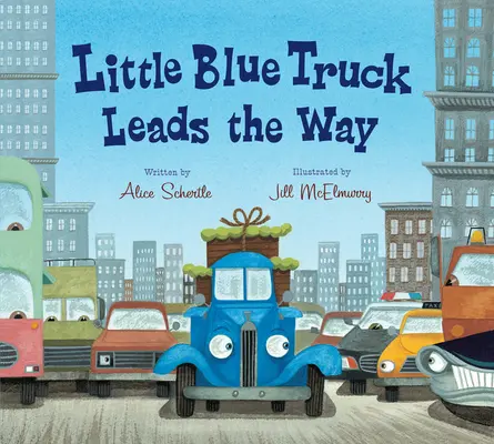 El Camioncito Azul Guía el Camino Libro de cartón acolchado - Little Blue Truck Leads the Way Padded Board Book