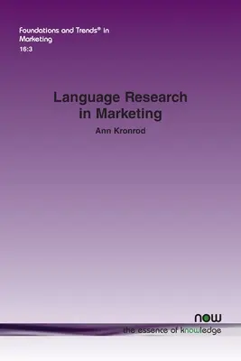 Investigación lingüística en marketing - Language Research in Marketing