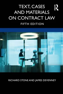 Texto, casos y materiales sobre Derecho contractual - Text, Cases and Materials on Contract Law