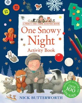 Una noche de nieve Libro de actividades - One Snowy Night Activity Book