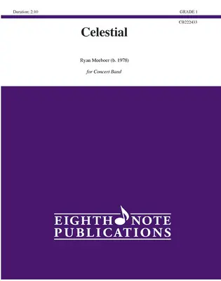 Celestial: Partitura y particellas - Celestial: Conductor Score & Parts