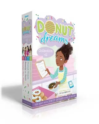 Colección Sueños de donuts nº 2: ¡Listos, listos, a hornear!; ¡Listos para rodar!; ¡Goles de donuts!; ¡Entrega de donuts! - Donut Dreams Collection #2: Ready, Set, Bake!; Ready to Roll!; Donut Goals; Donut Delivery!