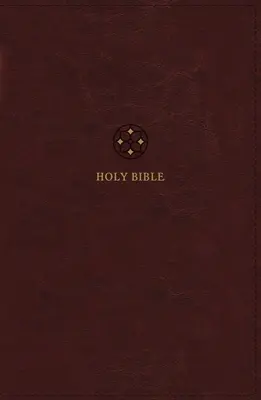 Nrsvue, Santa Biblia, Leathersoft, Borgoña, Impresión cómoda - Nrsvue, Holy Bible, Leathersoft, Burgundy, Comfort Print