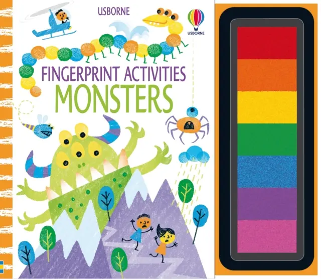 Actividades con Huellas Dactilares Monstruos - Fingerprint Activities Monsters