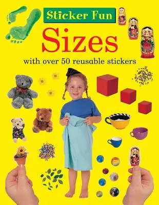 Sticker Fun: Tallas: Con más de 50 pegatinas reutilizables - Sticker Fun: Sizes: With Over 50 Reusable Stickers