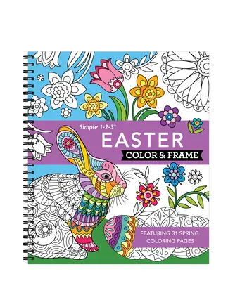 Colorear y enmarcar - Pascua (Libro para colorear) - Color & Frame - Easter (Coloring Book)