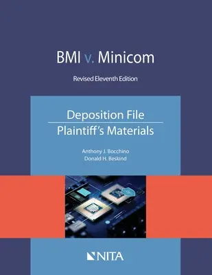 BMI v. Minicom, Expediente de declaración, Materiales del demandante, - BMI V. Minicom, Deposition File, Plaintiff's Materials,