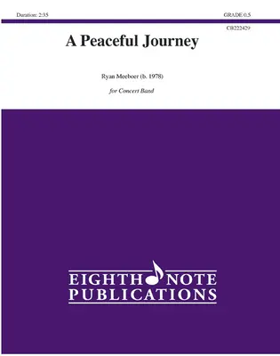 Un viaje pacífico: Partitura y particellas - A Peaceful Journey: Conductor Score & Parts