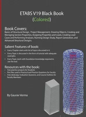 Libro negro de ETABS V19 (en color) - ETABS V19 Black Book (Colored)