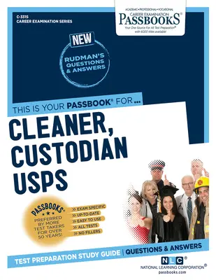 Limpiador, Custodio USPS (C-3315): Guía de Estudio - Cleaner, Custodian USPS (C-3315): Passbooks Study Guide