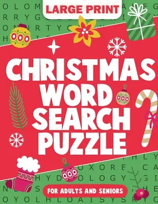 Christmas Facts Sopa de letras para mayores: Regalos de Navidad para adultos: Regalos de Navidad para adultos: 2000 palabras, 4 niveles: Libro de sopas de letras para adultos - Christmas Facts Word Search Puzzle For Seniors: Stocking Stuffers: Christmas Gifts for Adults: 2000 Words, 4 Levels: Word Search Puzzle Book for Adult