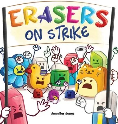 Gomas de borrar en huelga: Un libro infantil divertido, rimado y de lectura en voz alta sobre el respeto y la responsabilidad - Erasers on Strike: A Funny, Rhyming, Read Aloud Kid's Book About Respect and Responsibility