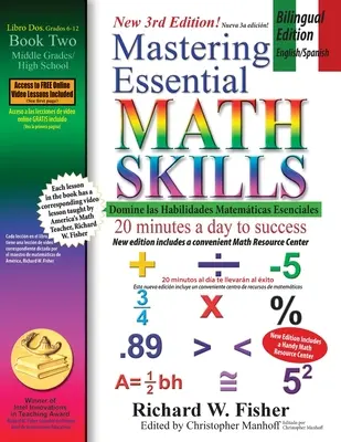 Mastering Essential Math Skills Libro 2, Edición Bilingüe - Inglés/Español - Mastering Essential Math Skills Book 2, Bilingual Edition - English/Spanish