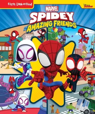 Disney Junior Marvel Spidey y sus Asombrosos Amigos: First Look and Find - Disney Junior Marvel Spidey and His Amazing Friends: First Look and Find