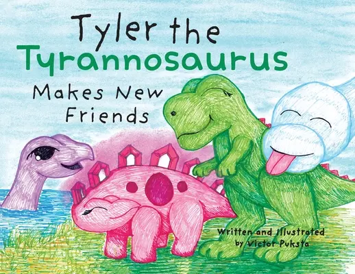 El tiranosaurio Tyler hace nuevos amigos - Tyler the Tyrannosaurus Makes New Friends