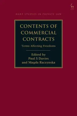 Contenido de los Contratos Mercantiles: Cláusulas que afectan a las libertades - Contents of Commercial Contracts: Terms Affecting Freedoms