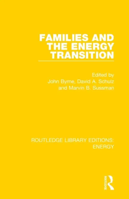 Las familias y la transición energética - Families and the Energy Transition