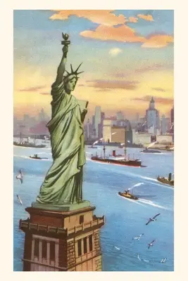 Diario Vintage Estatua de la Libertad - Vintage Journal Statue of Liberty