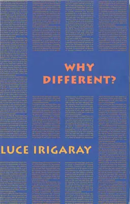 ¿Por qué diferentes?: Una cultura de dos sujetos - Why Different?: A Culture of Two Subjects