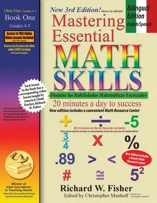 Mastering Essential Math Skills Libro 1, Edición Bilingüe - Inglés/Español - Mastering Essential Math Skills Book 1, Bilingual Edition - English/Spanish