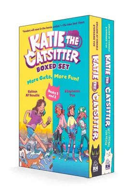 Katie, la cuidadora de gatos: Más gatos, más diversión Boxed Set (Libros 1 y 2) - Katie the Catsitter: More Cats, More Fun! Boxed Set (Books 1 and 2)