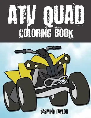 Libro para colorear de los amantes de los caballos - ATV Quad Coloring Book