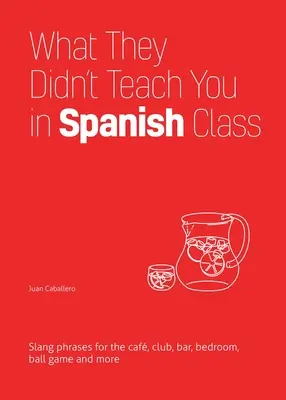 Lo que no te enseñaron en clase de español: Frases de argot para el café, el club, el bar, el dormitorio, el juego de pelota y más - What They Didn't Teach You in Spanish Class: Slang Phrases for the Cafe, Club, Bar, Bedroom, Ball Game and More