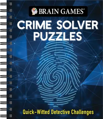 Juegos de ingenio - Crucigramas: Desafíos de detectives de ingenio rápido - Brain Games - Crime Solver Puzzles: Quick-Witted Detective Challenges