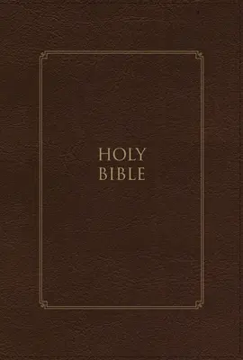 Kjv, Biblia Thompson de consulta encadenada, Letra grande, Piel suave, Marrón, Letra roja, Impresión confort - Kjv, Thompson Chain-Reference Bible, Large Print, Leathersoft, Brown, Red Letter, Comfort Print