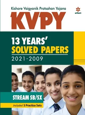 KVPY 13 Años Resuelto Papeles 2021-2009 Corriente SB/SX - KVPY 13 Years Solved Papers 2021-2009 Stream SB/SX