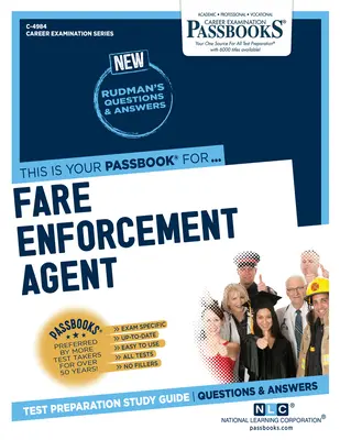 Agente de Aplicación de Tarifas: Guía de estudio de las cartillas, volumen 4984 - Fare Enforcement Agent: Passbooks Study Guidevolume 4984